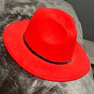 Red style hat. Very cool looking just doesn’t fit in my room or wardrobe!